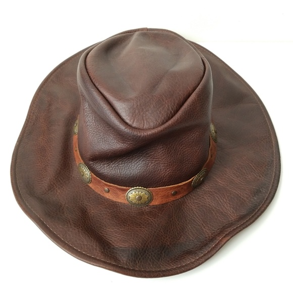 Urban Outfitters Accessories - Urban Outfitters Henshel Leather Hat